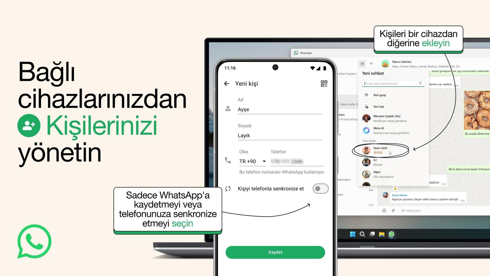 WhatsApp'tan Rehber Kaybını Önleyen Yeni Özellik Geliyor