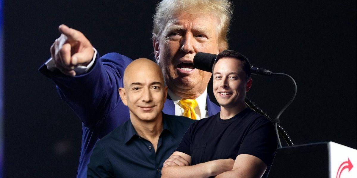 Elon Musk ve Jeff Bezos Seçim Sonrası Servetlerini Katladı