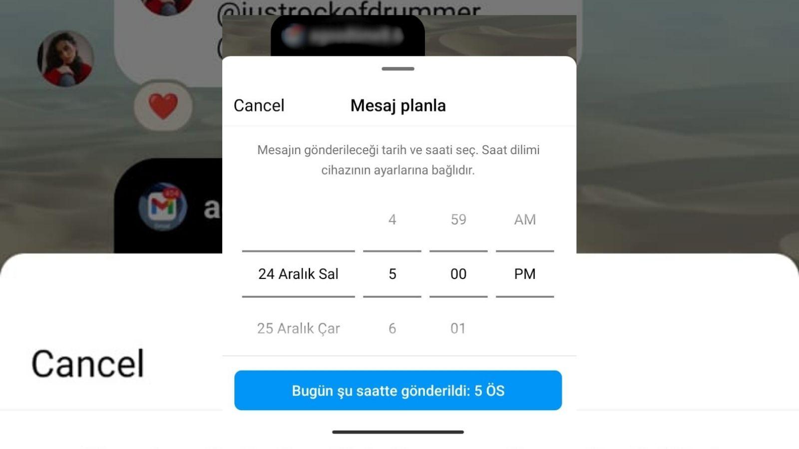 Instagram Mesaj Zamanlama Nasıl Yapılır?