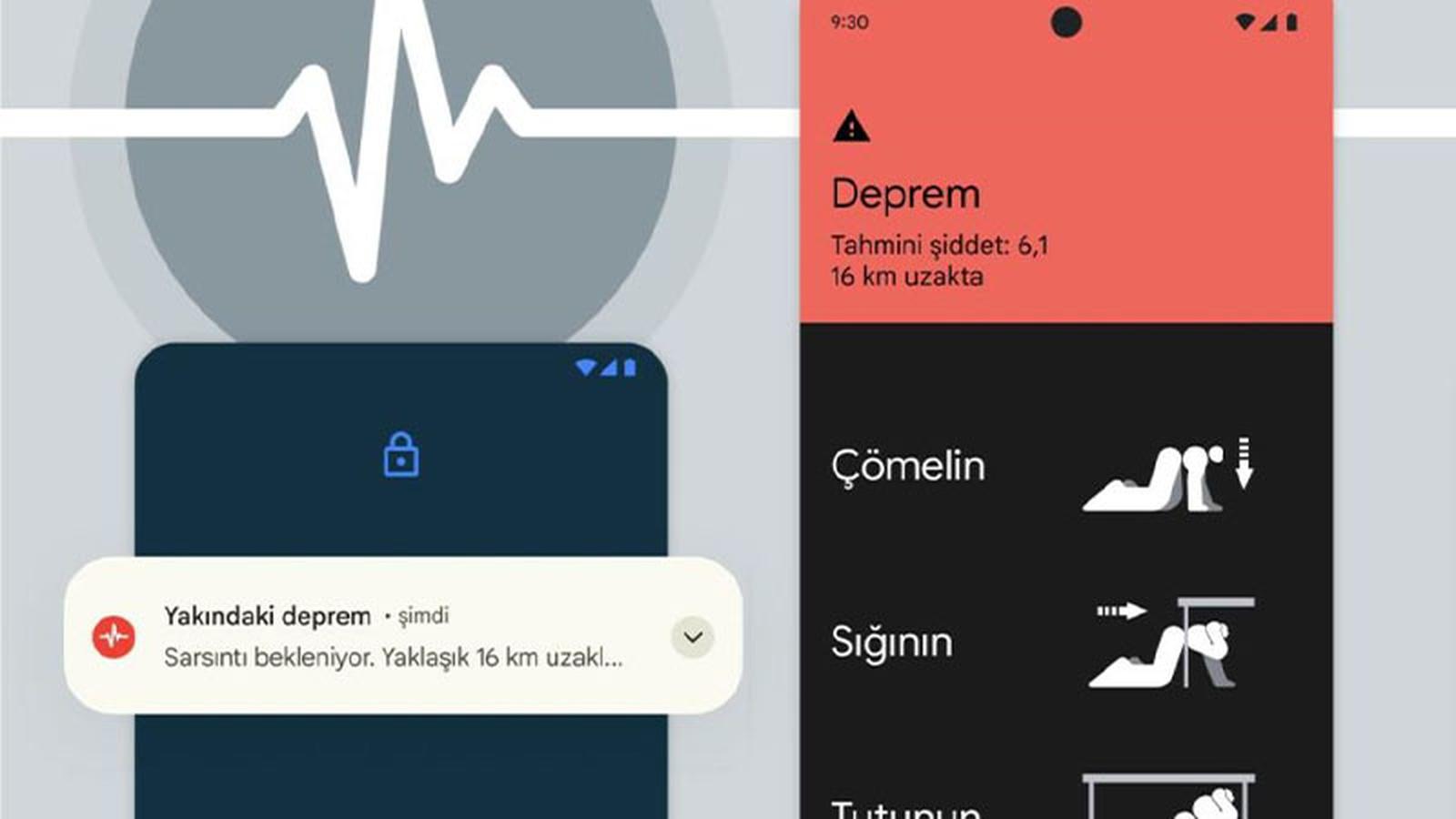 Google Deprem Uyarısı: Android ve iOS'da Aktif Etme