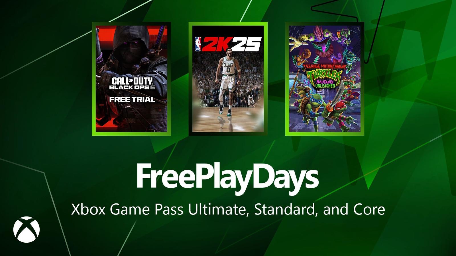 Xbox Free Play Days