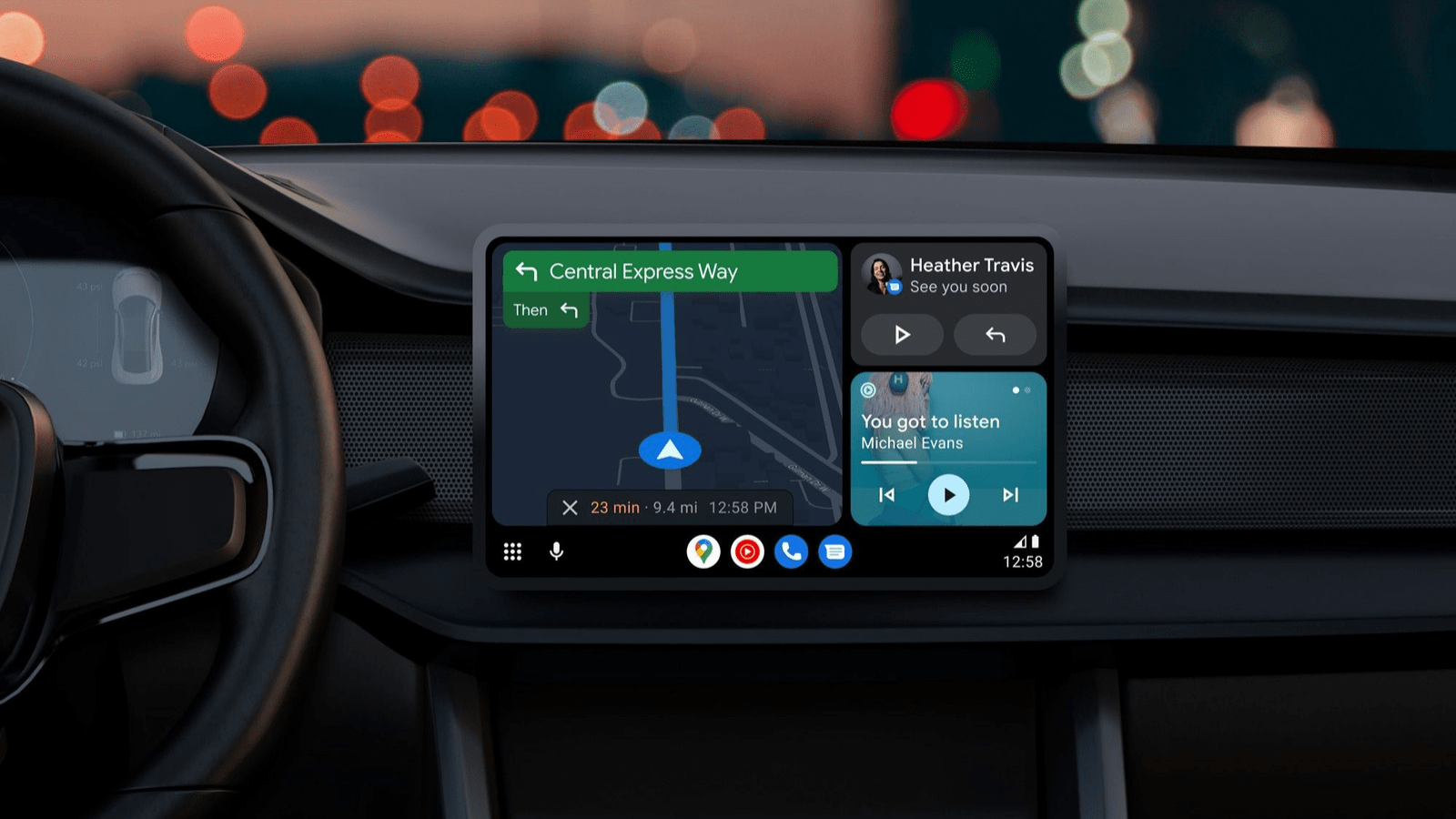 Android Auto Yenileniyor: Yeni Özellikler Yolda