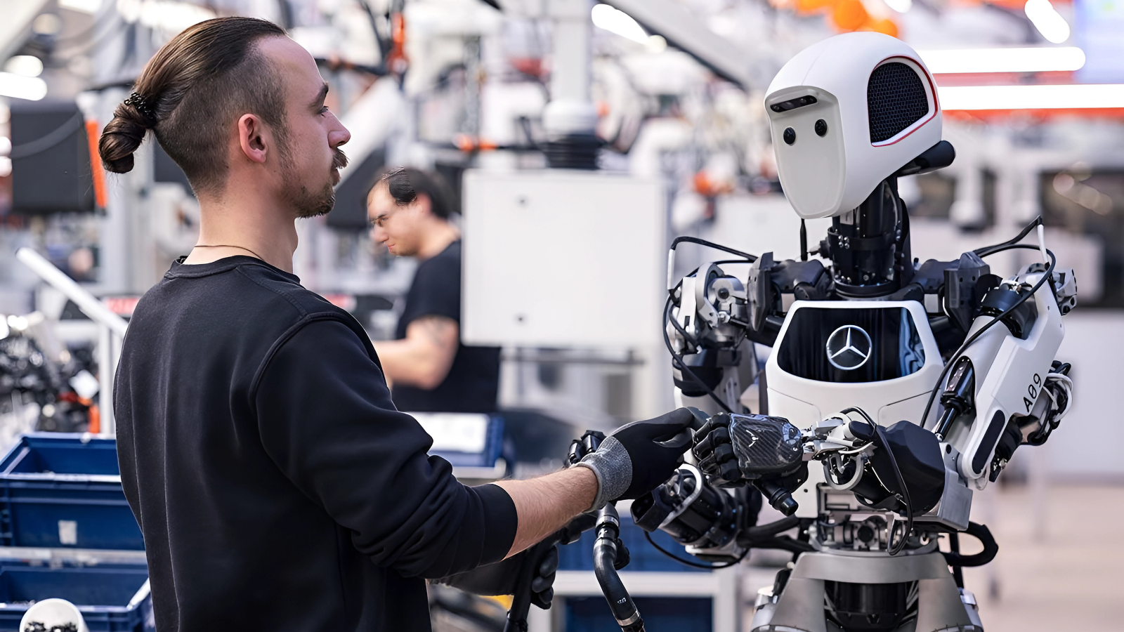 Mercedes-Benz, Üretimde İnsansı Robotlara Geçiyor